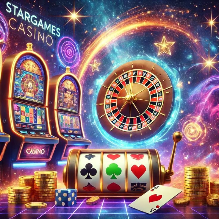 Màn hình slot online nhiều biểu tượng và hiệu ứng ánh sáng